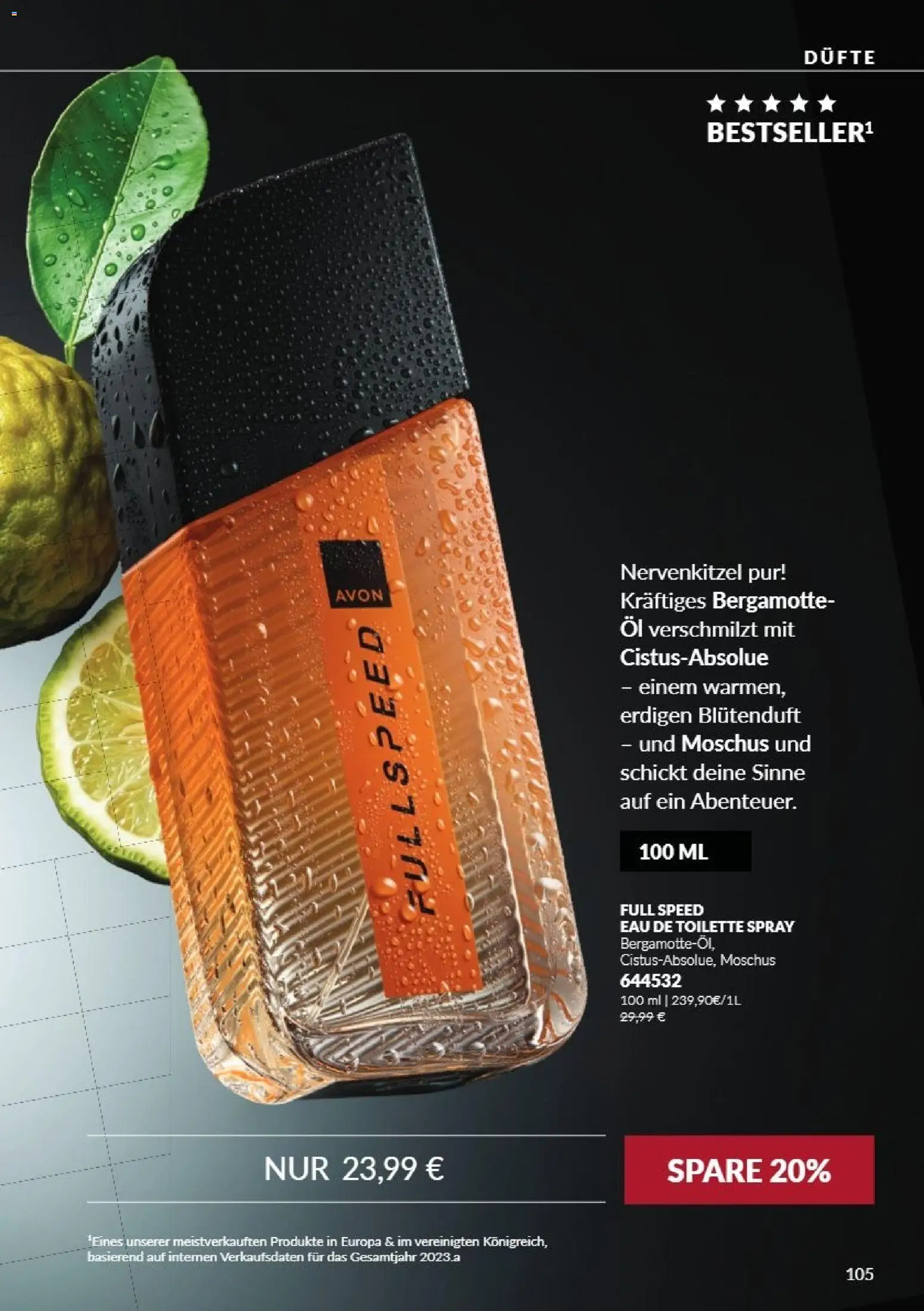 Vorschau von dem Prospekt des Geschäftes Avon, gültig ab dem 01.10.2026 - Toilette, Öl, Eau de Toilette