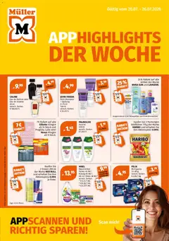 Vorschau der Angebote: Müller Müller Flugblatt gültig ab 20.07.2026