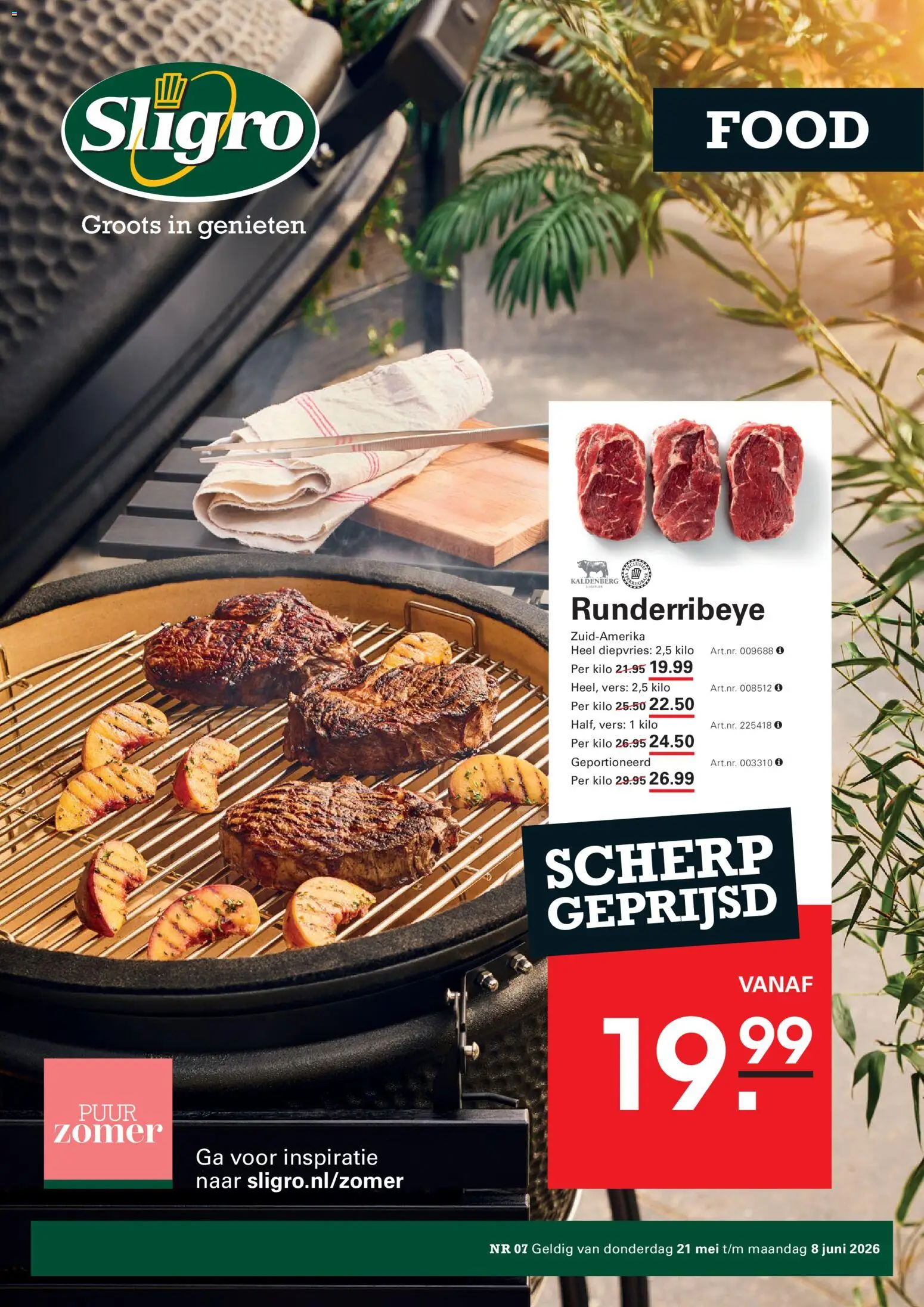 Voorbeeld van Sligro folder van winkel Sligro geldig vanaf 21-05-2026