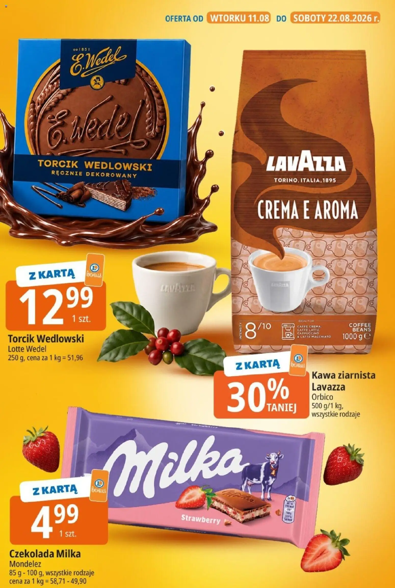 Pogląd gazetki "E.Leclerc gazetka - Hity cenowe" ze sklepu E.Leclerc ważnej od 11.08.2026