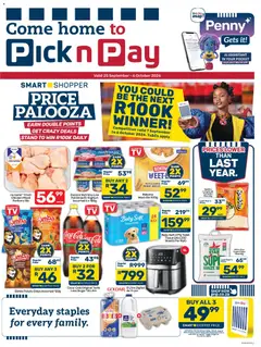 Preview of Pick n Pay flyer valid from 25/09/2026