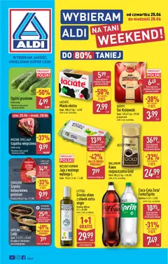 Náhled nabídky: Aldi Polsko Aldi Polsko leták - Przygotuj się na kolejny tydzień platný od 25.06.2026