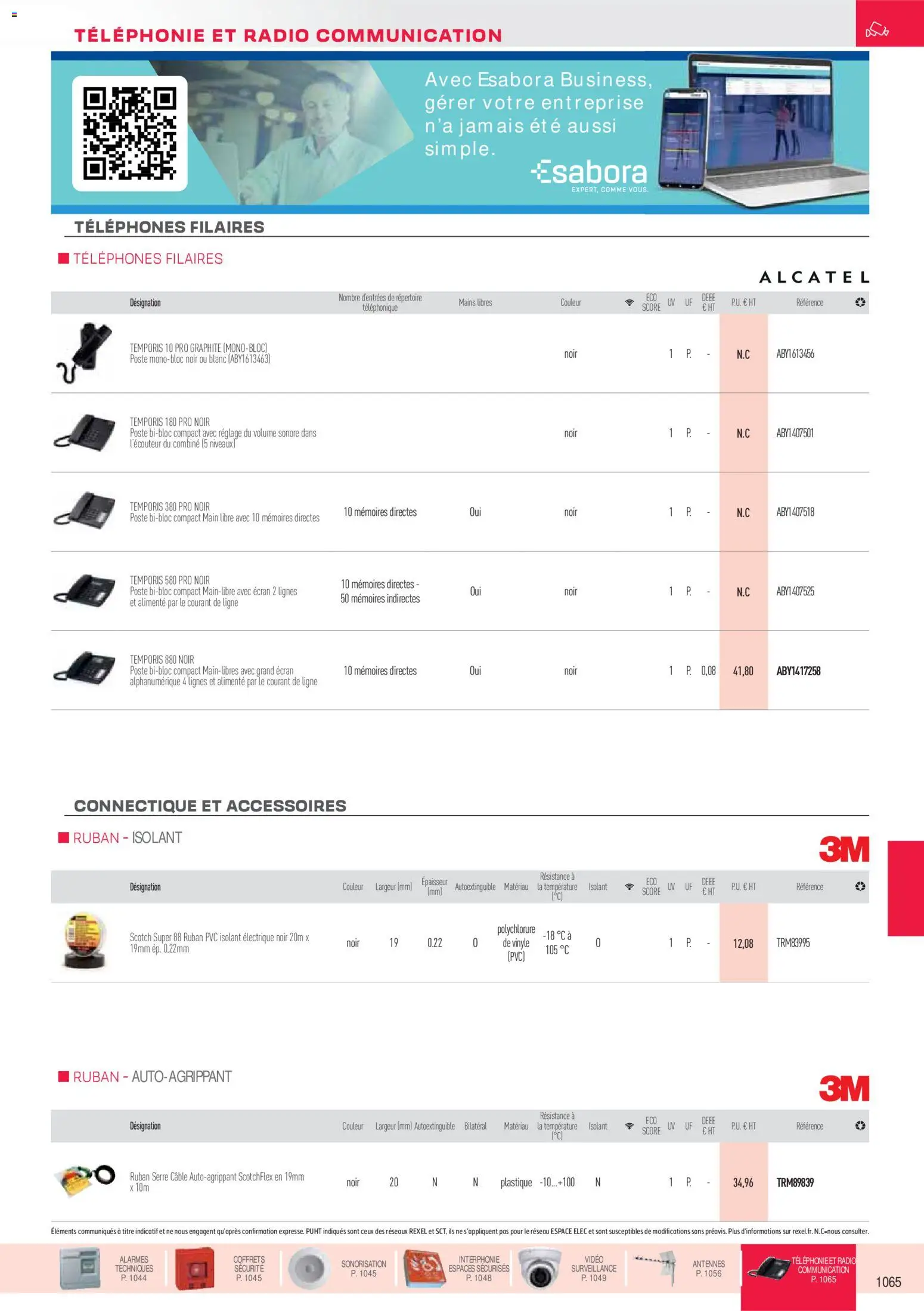 Prévisualisation de Brochure sécurité, communication du magasin Rexel formulaire valide 18/11/2025 - Vidéo, Radio, Câble, Ruban isolant