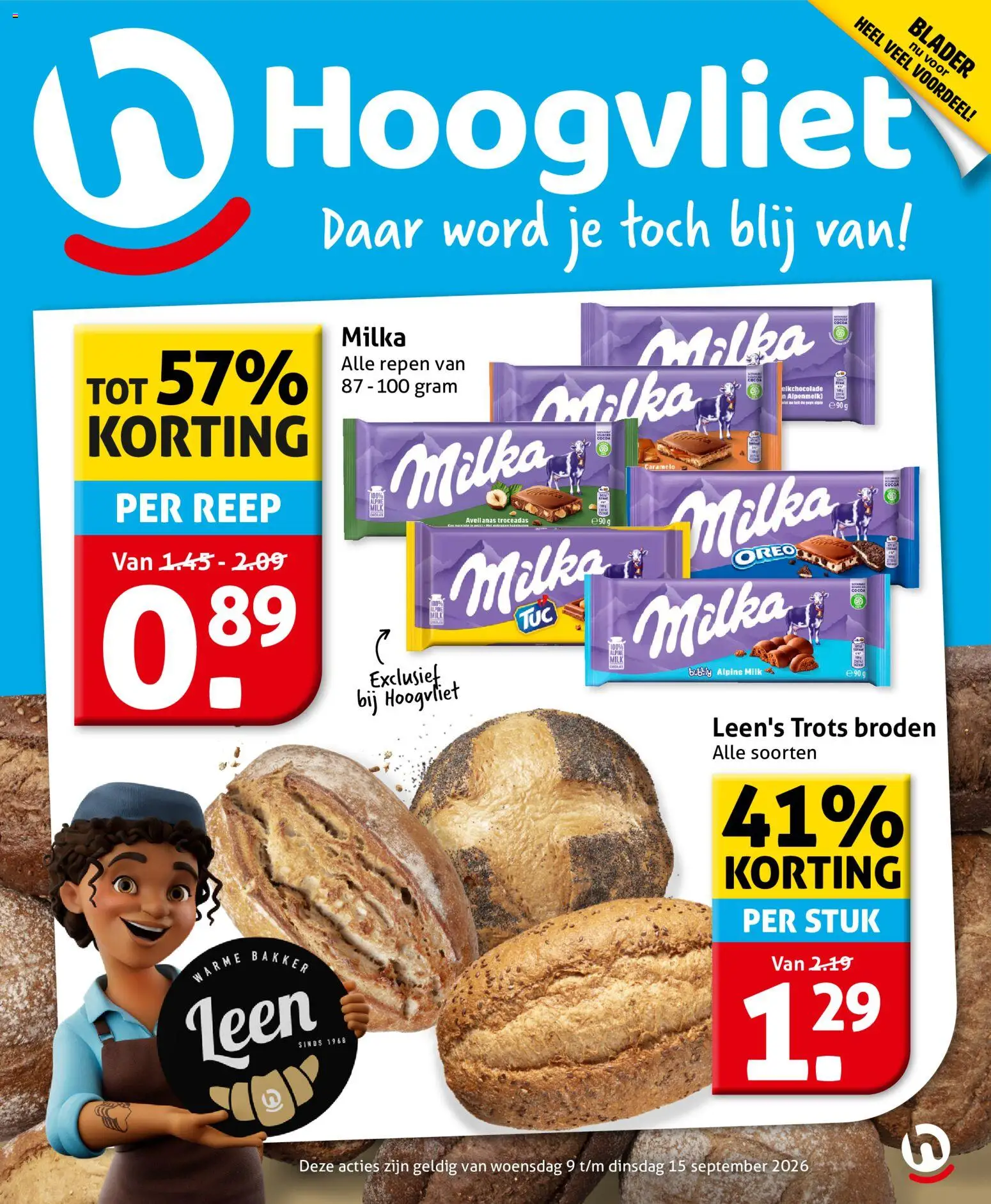 Voorbeeld van Hoogvliet folder van winkel Hoogvliet geldig vanaf 09-09-2026
