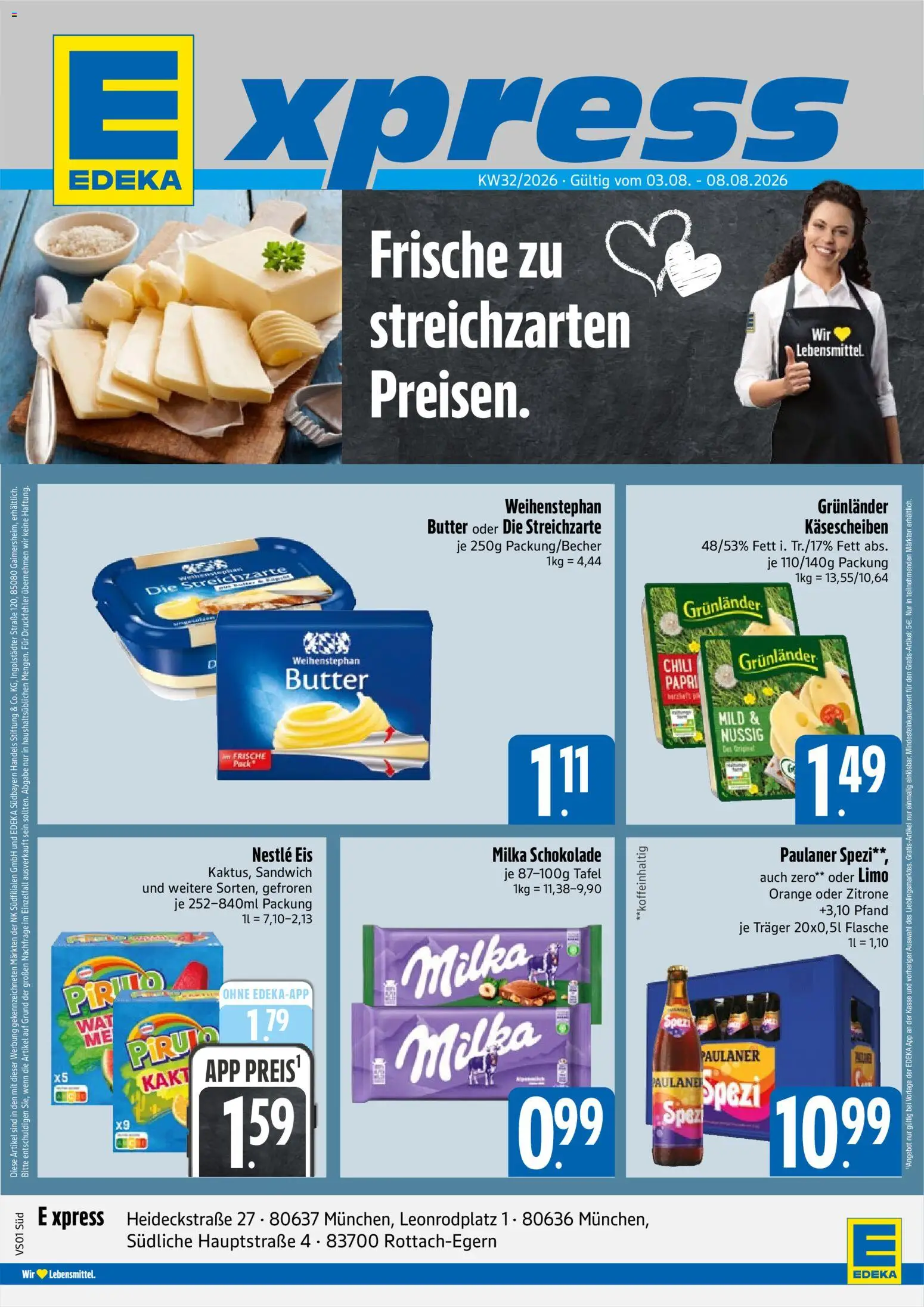 Vorschau von dem Prospekt des Geschäftes E xpress, gültig ab dem 03.08.2026