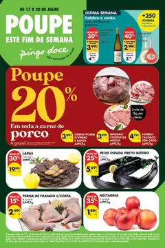 Pré-visualização do folheto da loja Pingo Doce válida a partir de 17/07/2026