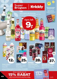 Eksempel på tilbudsavis Kvickly - Tilbudsavis uge 25 fra butik Kvickly gyldig fra 19/06/2026
