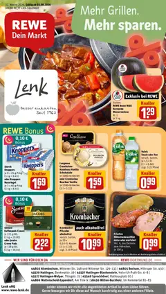Vorschau von dem Prospekt des Geschäftes Rewe, gültig ab dem 03.08.2026