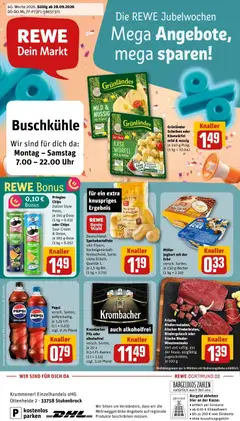 Vorschau von dem Prospekt des Geschäftes Rewe, gültig ab dem 28.09.2026