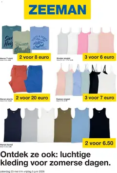 Voorbeeld van Zeeman folder van winkel Zeeman geldig vanaf 23-05-2026