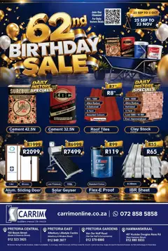 Preview of K. Carrim flyer valid from 25/09/2026