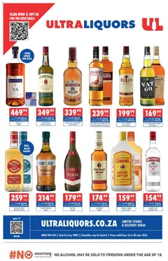 Preview of Ultra Liquors flyer valid from 16/06/2026