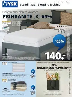 Predogled kataloga iz trgovine JYSK veljaven od 23.09.2026