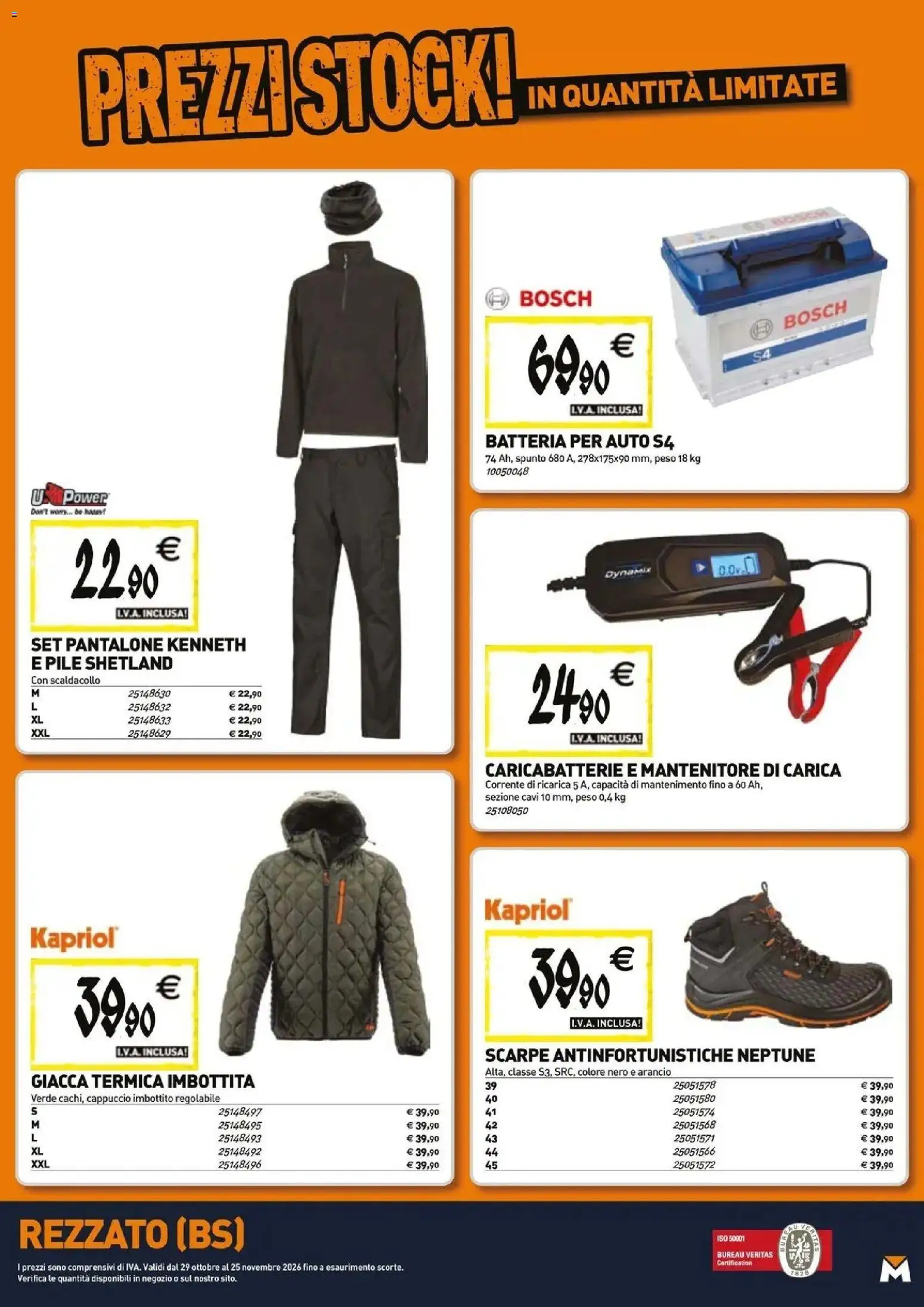 Anteprima dell'opuscolo TECNOMAT catalogo Rezzato dal negozio TECNOMAT valido da 29/10/2026