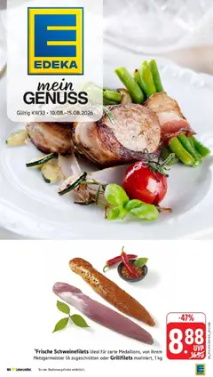 Vorschau von dem Prospekt des Geschäftes Edeka, gültig ab dem 10.08.2026