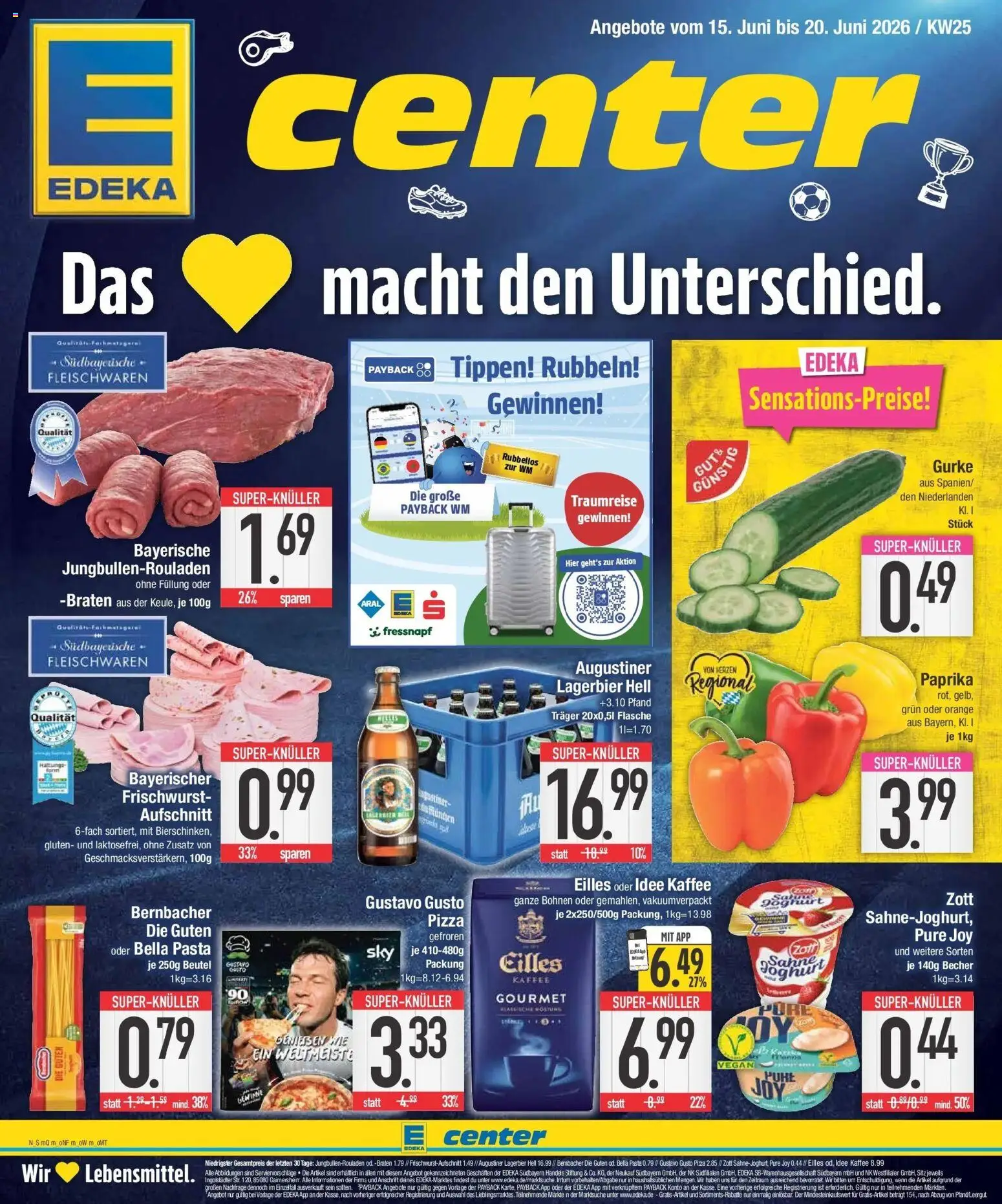 Vorschau von dem Prospekt des Geschäftes E center, gültig ab dem 15.06.2026