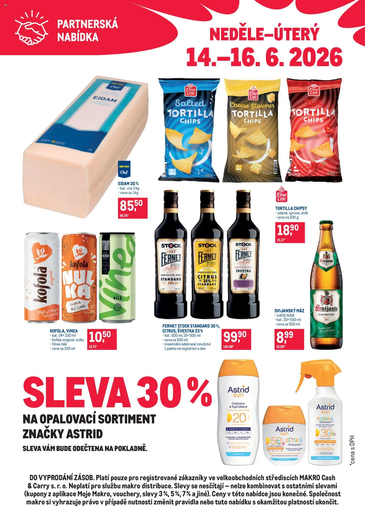 Náhled nabídky: Makro Makro leták - Partnerská nabídka platný od 14.06.2026