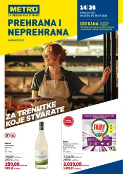 Pregled Metro kataloga - važi od 25.06.2026
