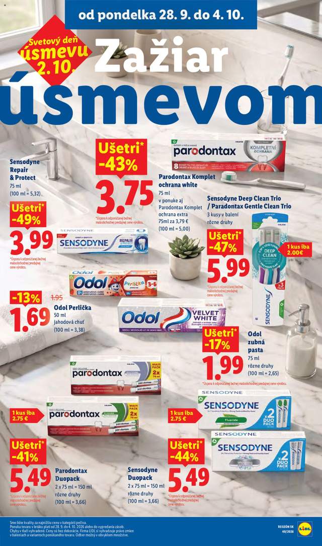 Nový Lidl leták od 28.09.