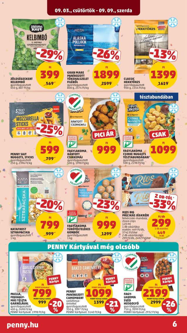 Új Penny akciós újság 09.03.