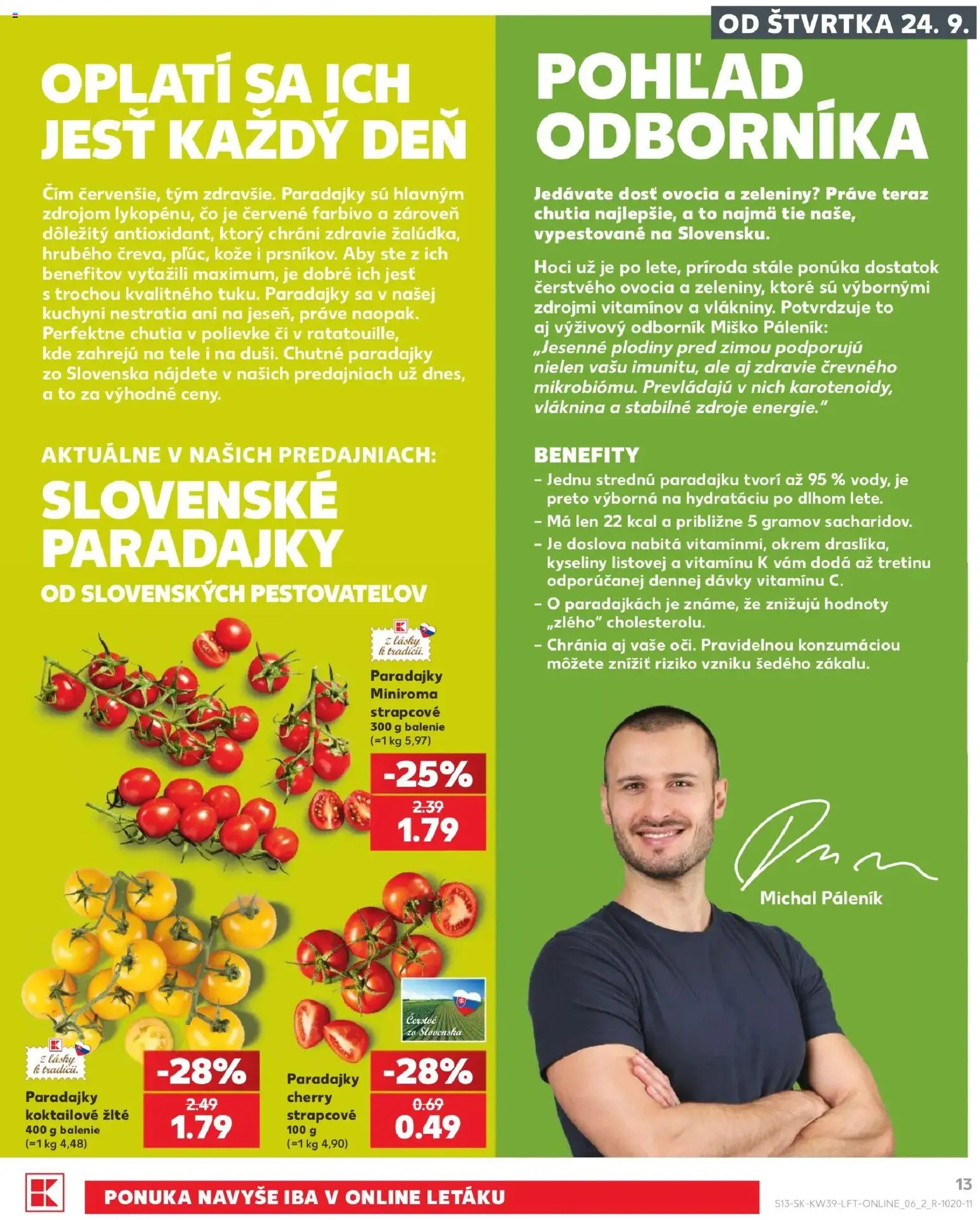 Náhľad Kaufland letáku platného od 24.09.2026