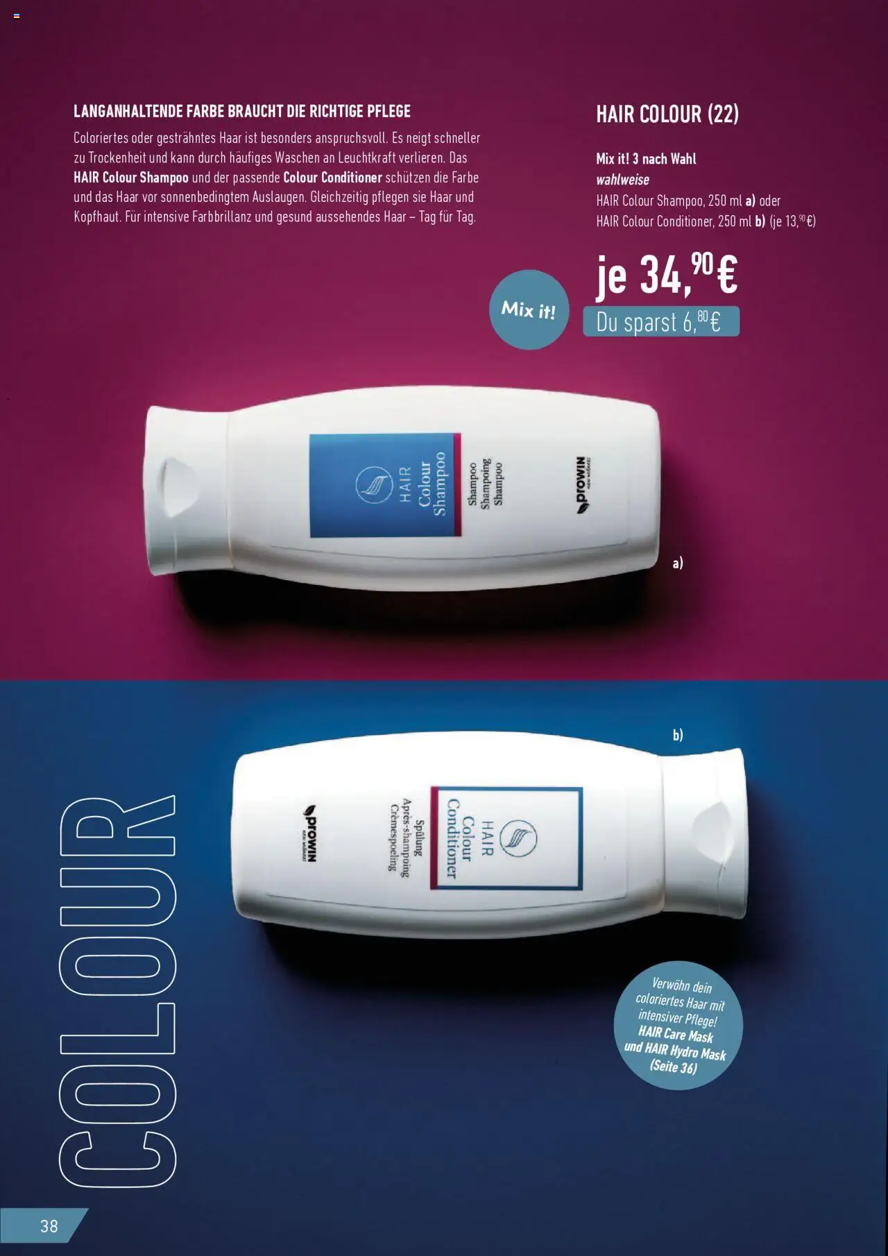 Vorschau von dem Prospekt des Geschäftes Prowin, gültig ab dem 01.10.2025 - Shampoo, Spülung