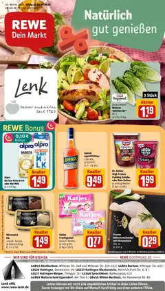 Vorschau von dem Prospekt des Geschäftes Rewe, gültig ab dem 20.07.2026