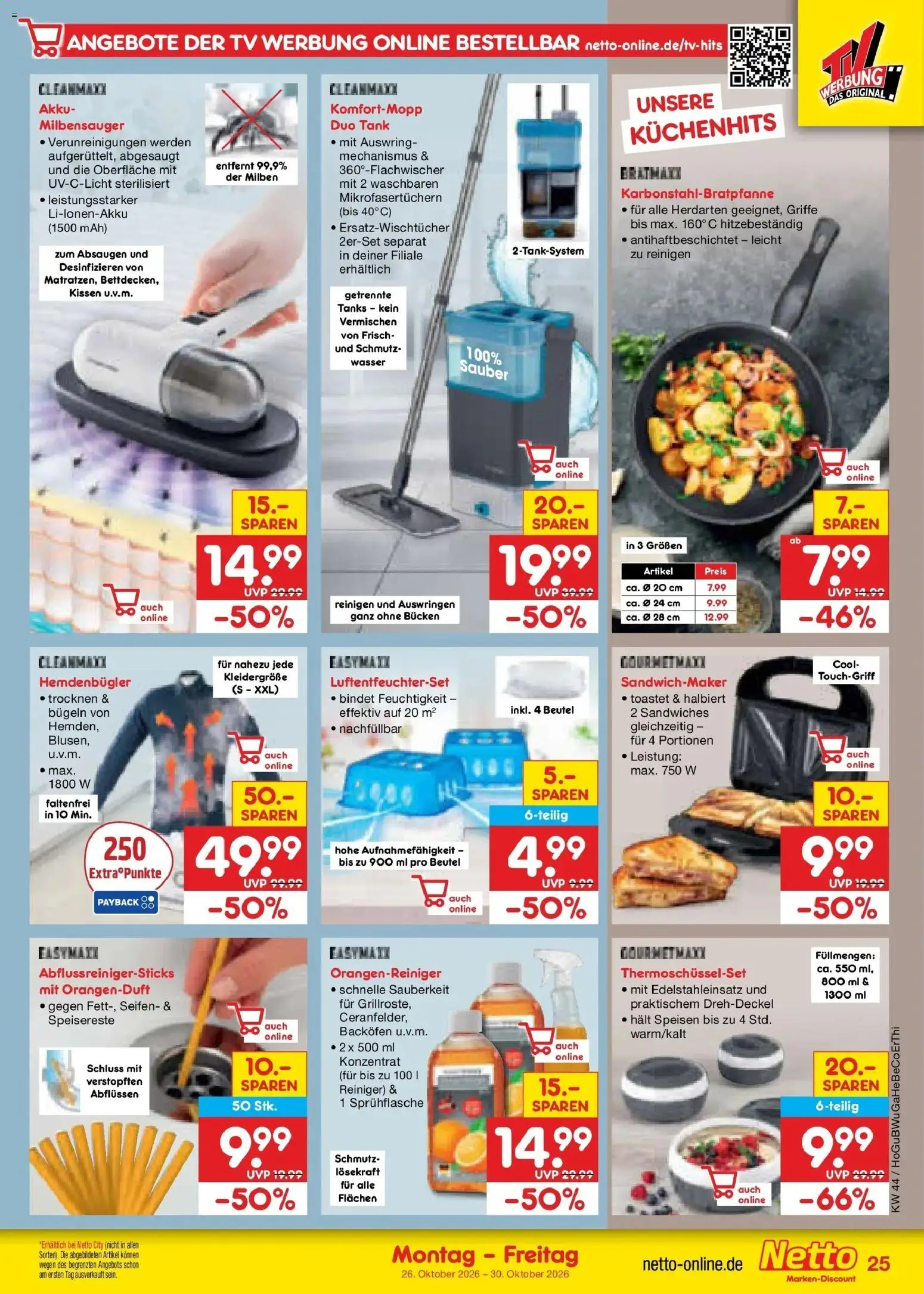 Vorschau von dem Prospekt des Geschäftes Netto Marken-Discount, gültig ab dem 26.10.2026