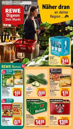 Vorschau von dem Prospekt des Geschäftes Rewe, gültig ab dem 27.07.2026