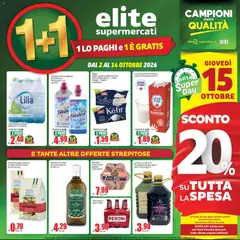 Anteprima dell'opuscolo Elite Supermercati volantino dal negozio Elite Supermercati valido da 02/10/2026