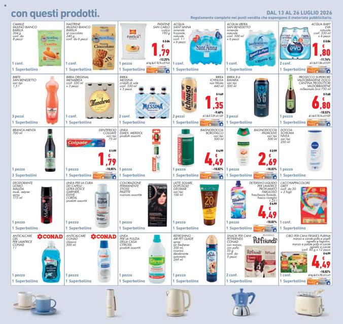 Nuovo volantino Conad dal 15/07