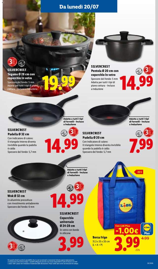 Nuovo volantino Lidl dal 16/07