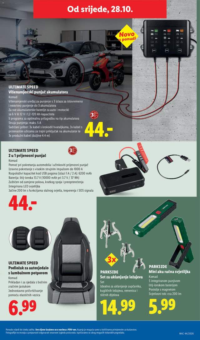 Novi Lidl katalog od 26.10.