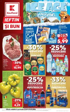 Previzualizarea de cataloage: Kaufland Kaufland Curtea de Argeș valabil de la 23.09.2026