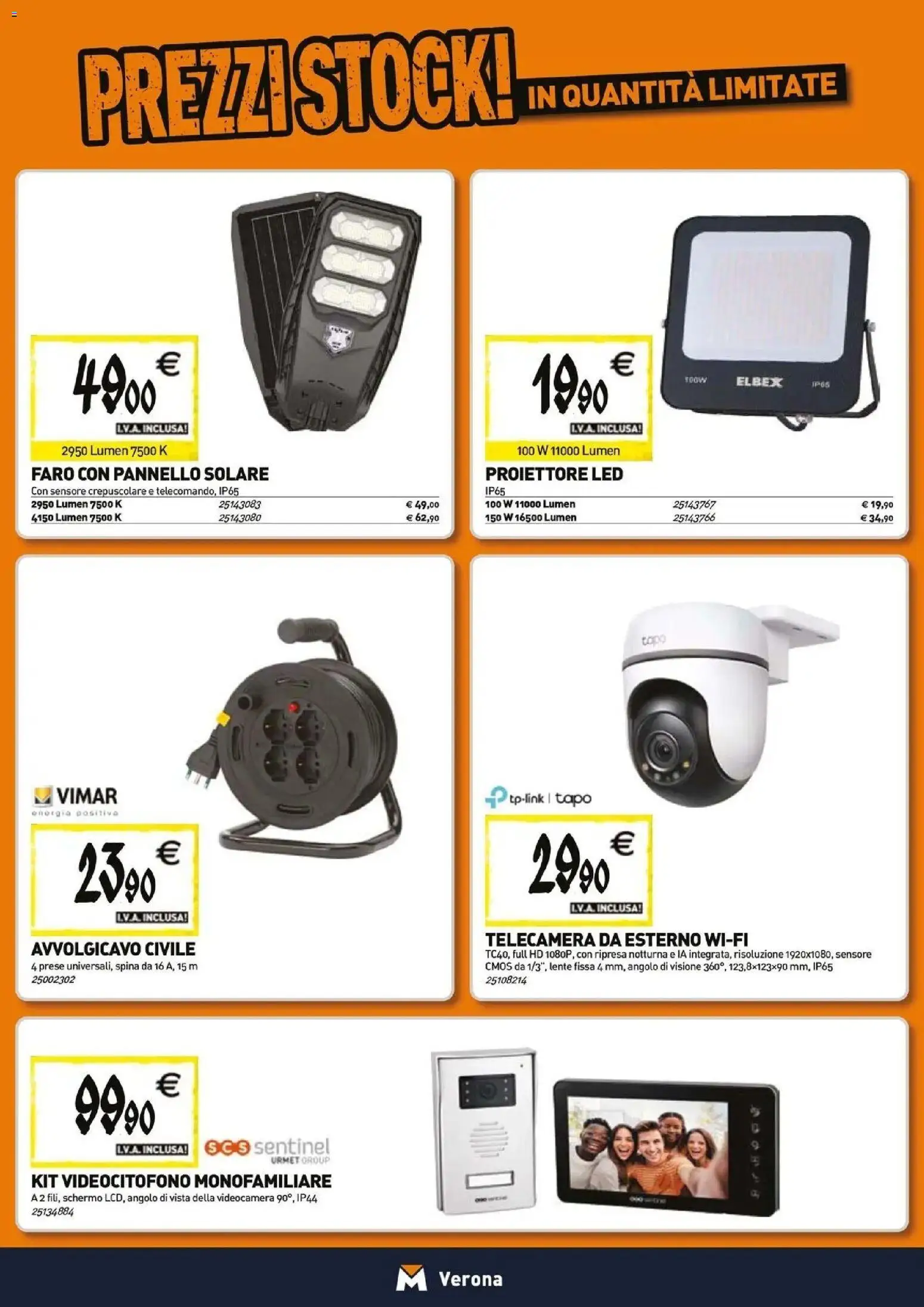 Anteprima dell'opuscolo TECNOMAT catalogo Verona dal negozio TECNOMAT valido da 29/10/2026