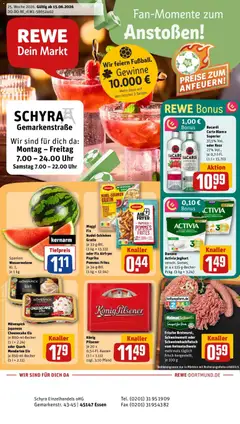 Vorschau von dem Prospekt des Geschäftes Rewe, gültig ab dem 14.06.2026