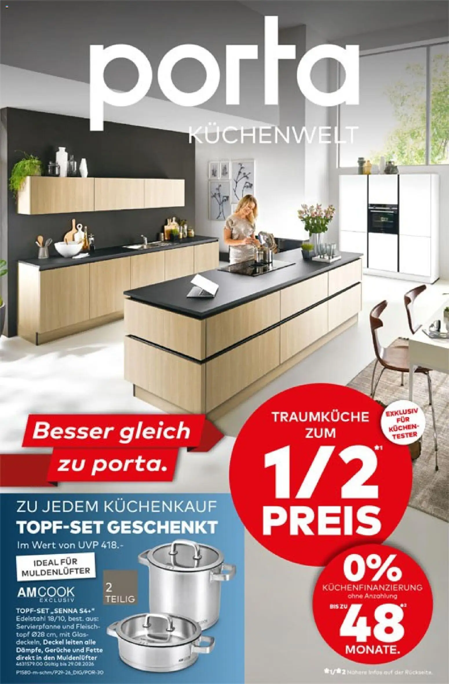 Vorschau von dem Prospekt des Geschäftes Porta!, gültig ab dem 18.08.2026 - Kuchen, BH, Fleisch