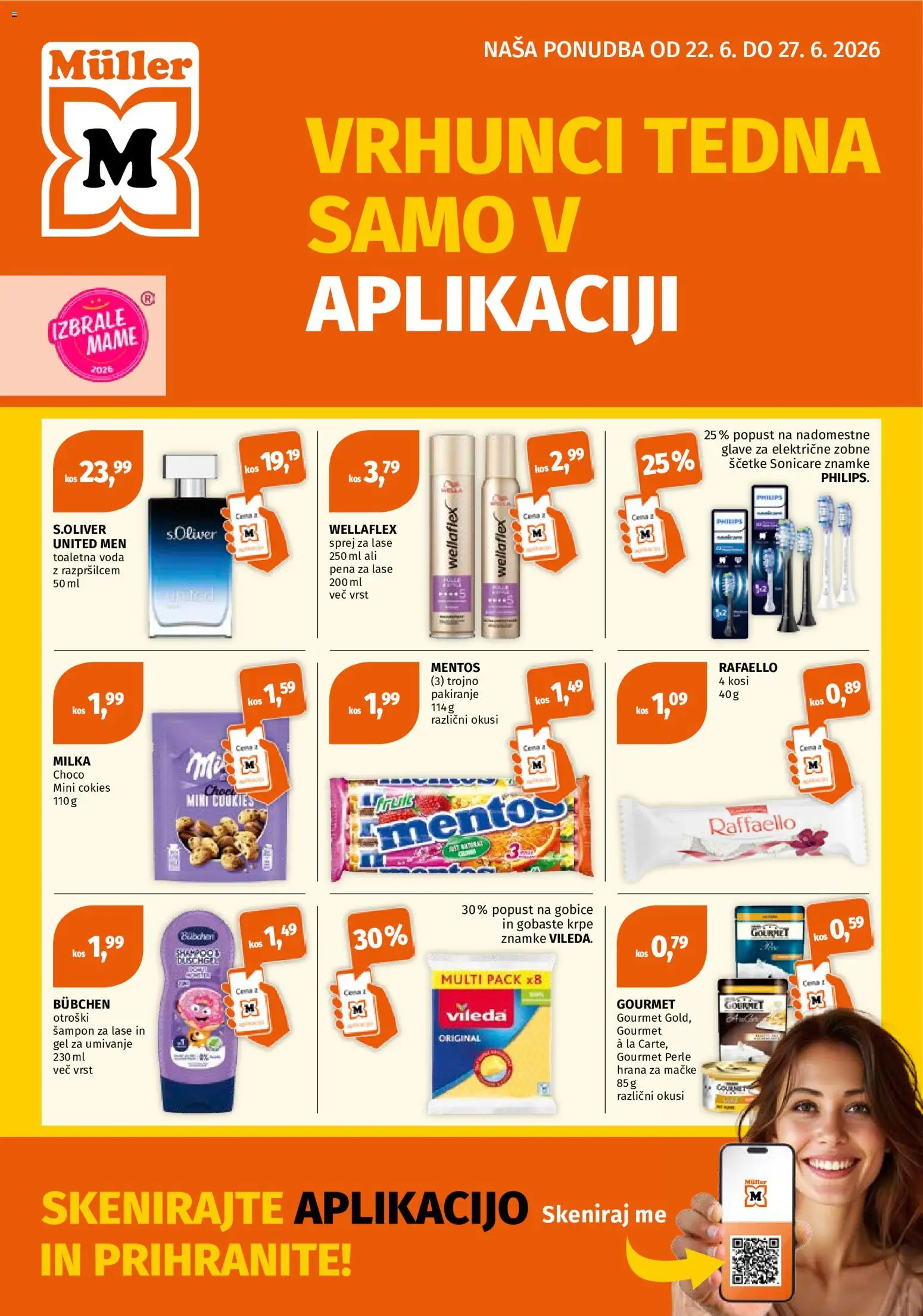 Predogled kataloga iz trgovine Müller veljaven od 22.06.2026