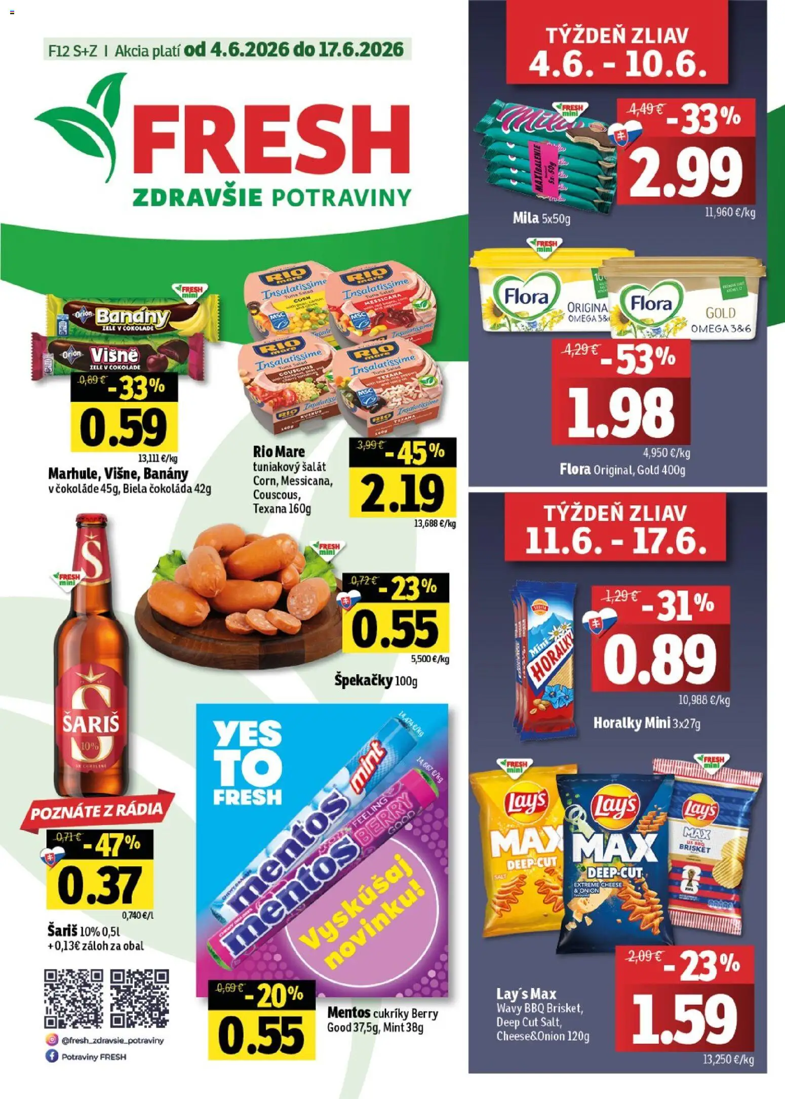 Náhľad Fresh letáku platného od 04.06.2026