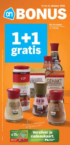 Voorbeeld van Albert Heijn folder week van winkel Albert Heijn geldig vanaf 05-10-2026