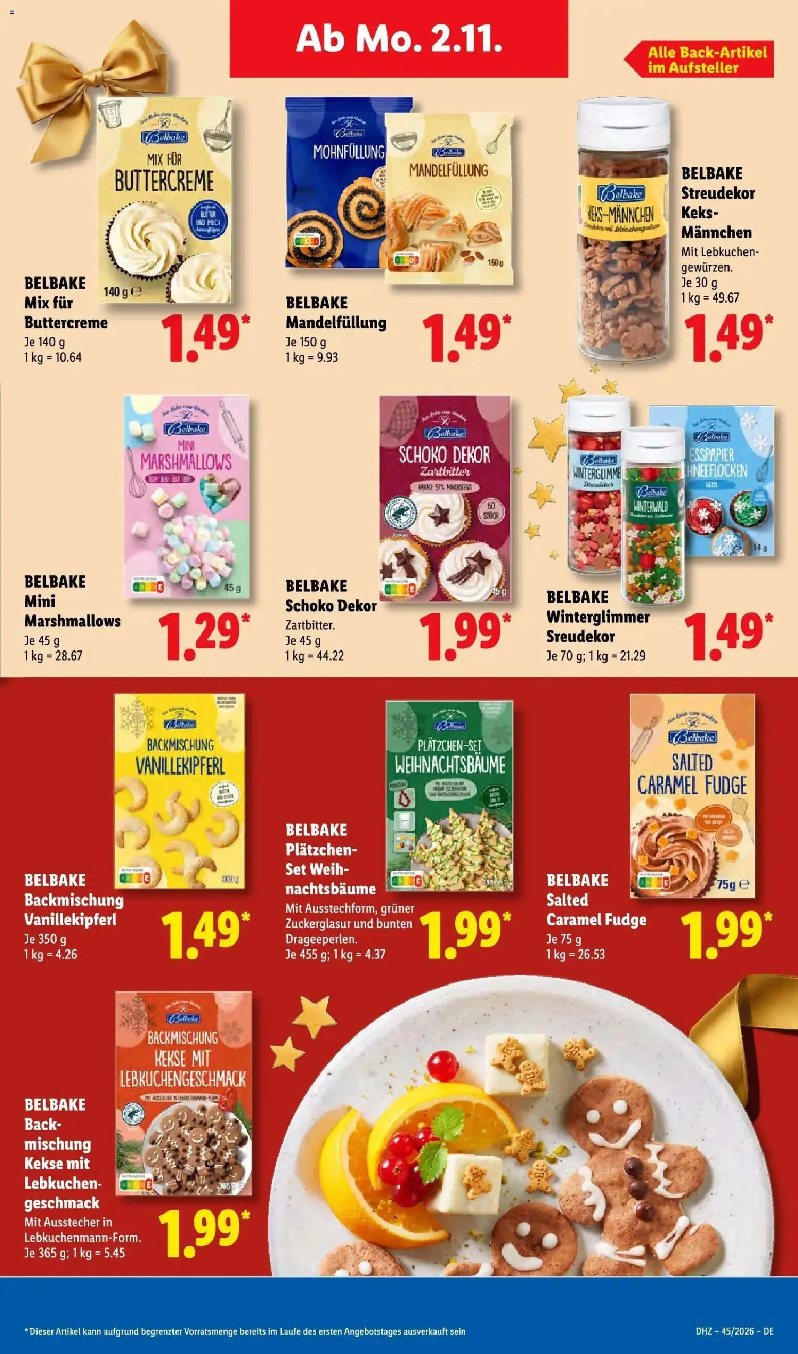 Vorschau von dem Prospekt des Geschäftes Lidl, gültig ab dem 02.11.2026