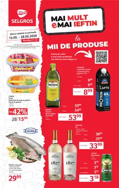 Previzualizarea de cataloage: Selgros Selgros Catalog valabil de la 15.05.2026
