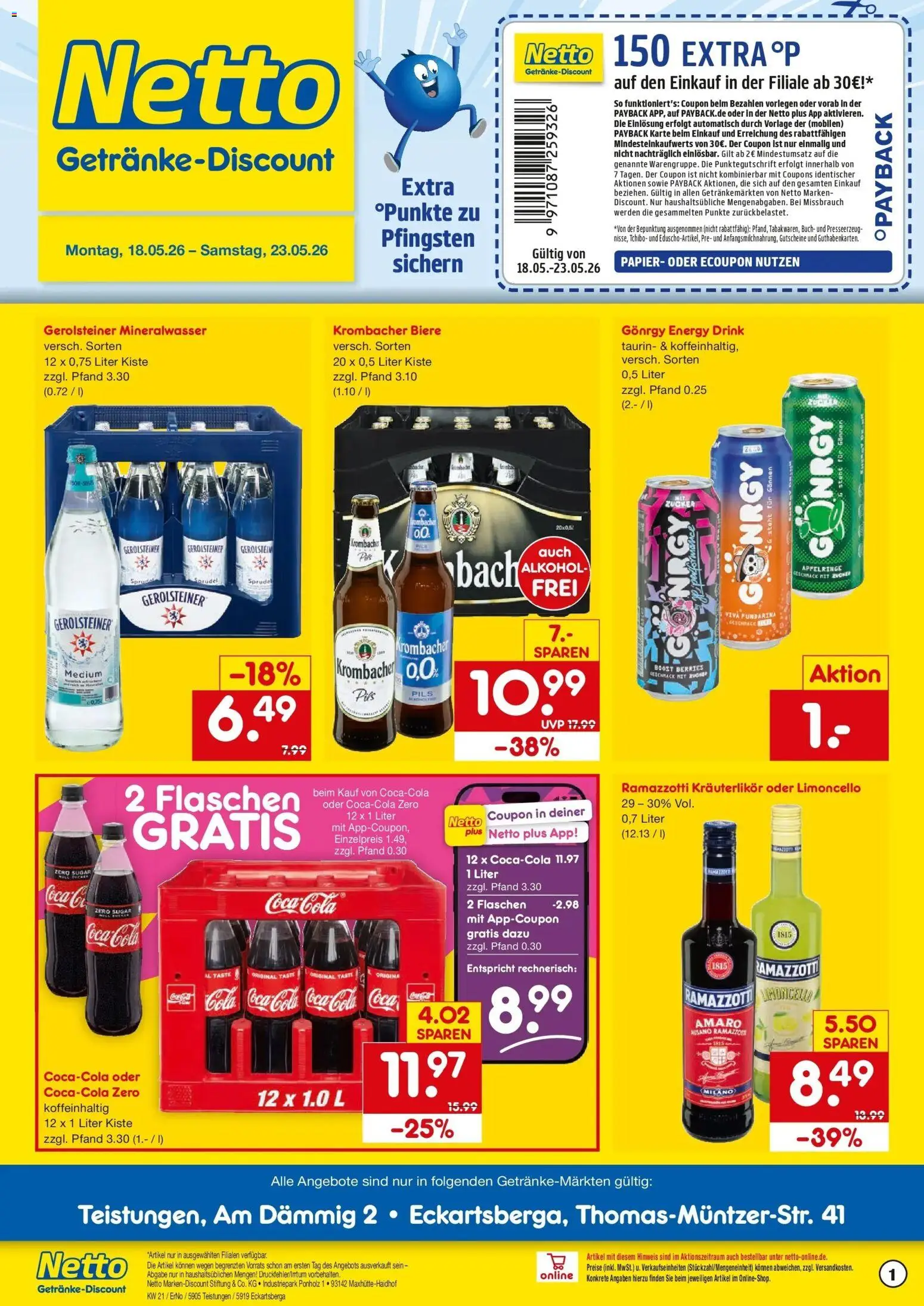 Vorschau von dem Prospekt des Geschäftes Netto Marken-Discount, gültig ab dem 17.05.2026