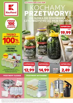 Pogląd gazetki "Kaufland gazetka - Gotowanie" ze sklepu Kaufland ważnej od 09.07.2026