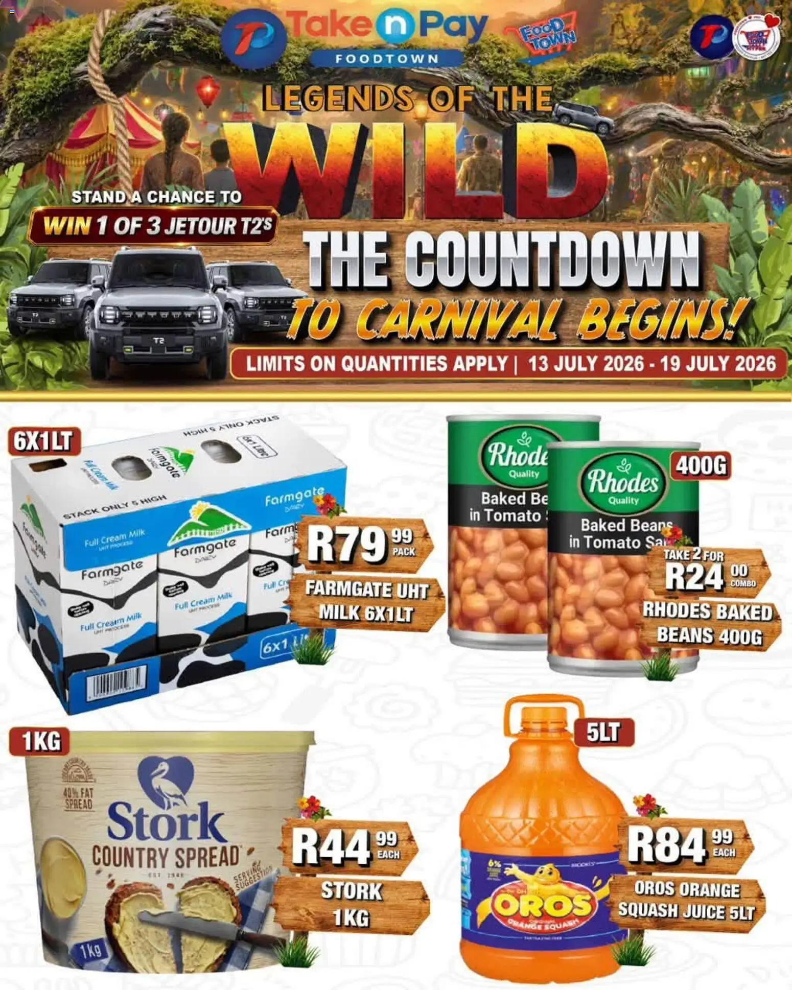 Preview of Take n Pay flyer valid from 13/07/2026