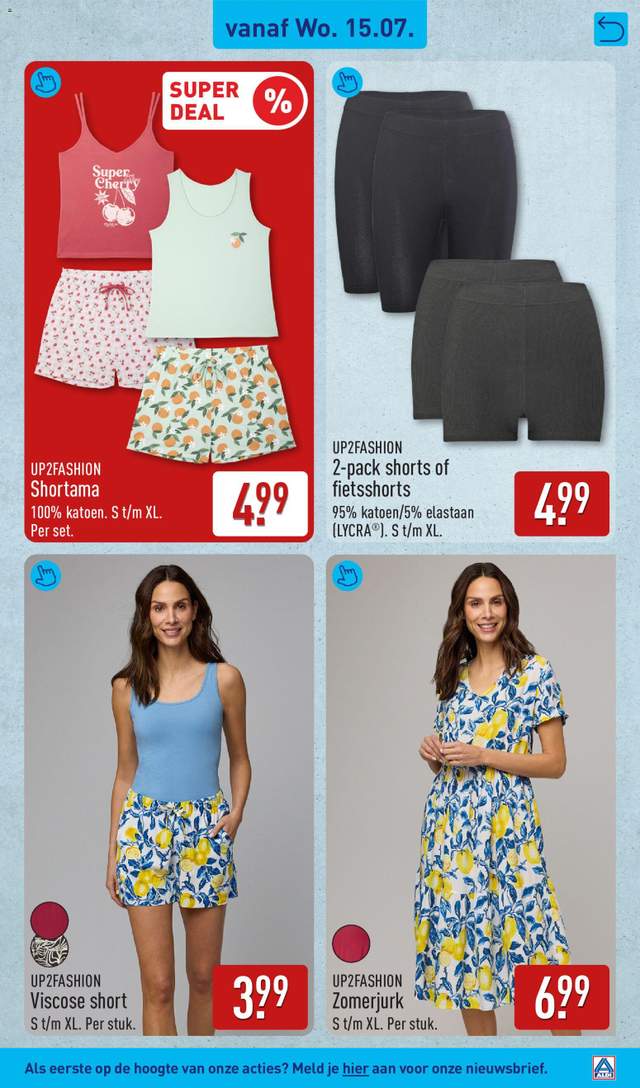 Nieuwe Aldi folder vanaf 13-07
