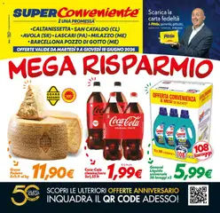 Anteprima dell'opuscolo SuperConveniente volantino Caltanissetta, San Cataldo, Avola, Lascari, Milazzo, Barcellona dal negozio SuperConveniente valido da 09/06/2026