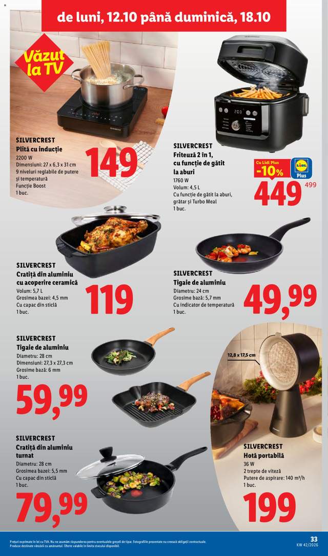 Noul catalog Lidl de la 12.10.