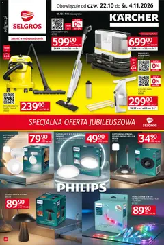 Pogląd gazetki "Selgros cash&carry gazetka - Specjalna Oferta Jubileuszowa" ze sklepu Selgros cash&carry ważnej od 22.10.2026