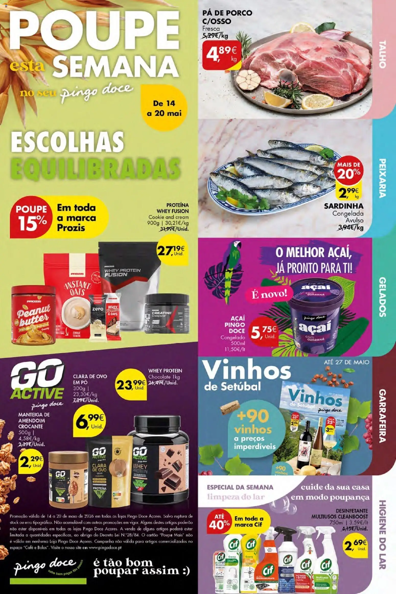Pré-visualização do folheto da loja Pingo Doce válida a partir de 14/05/2026